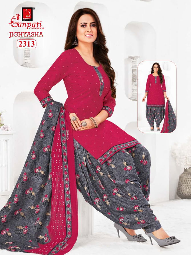 Jighyasha 23 By Ganpati Cotton Printed Dress Material Suppliers In India